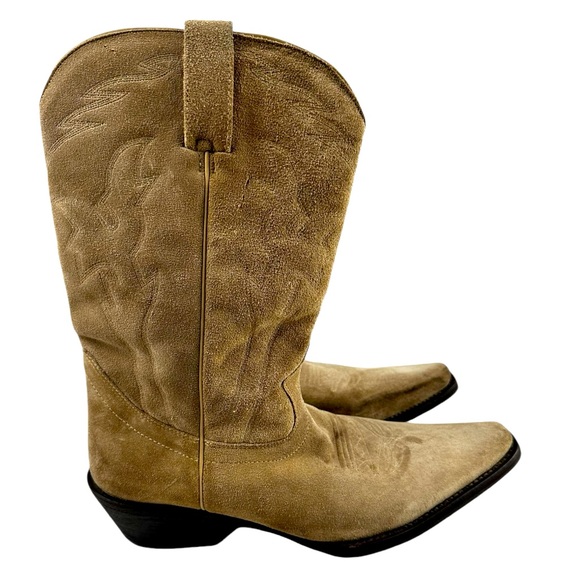 NOMI suede COWBOY BOOTS sz11 - Picture 3 of 11